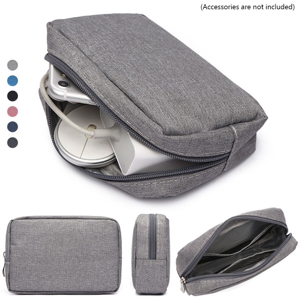Travel Accessories Organizer - Tas Penyimpanan Pouch Perangkat Gadget HDD