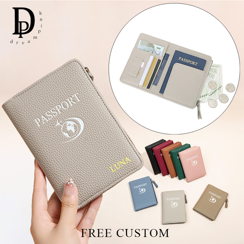 Travel Accessories Wallet - Dompet Paspor Wanita RFID Kulit PU