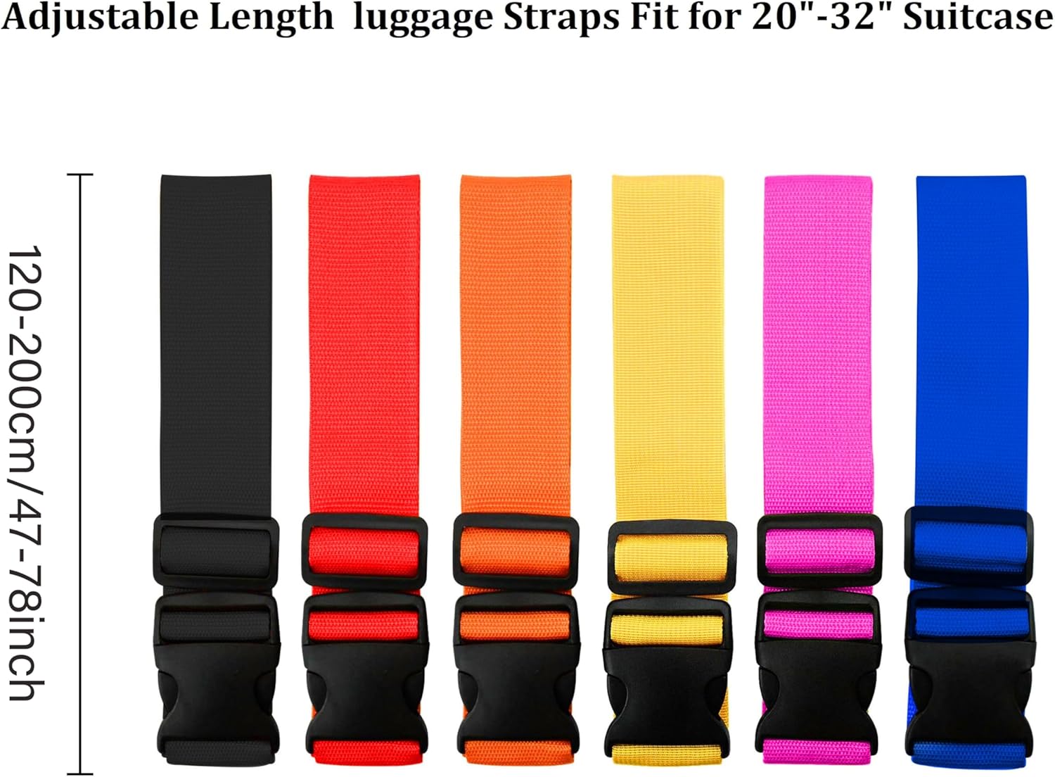Travel Packing Cube - Tali Koper Warna Cerah yang Dapat