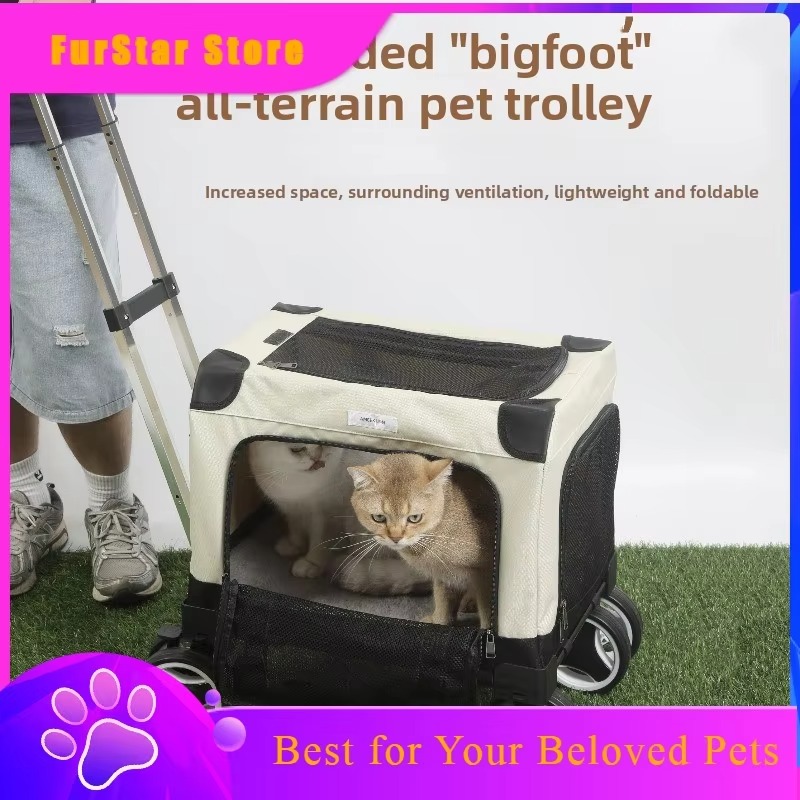 Car Seat Travel Bag - Tas Ransel Pengangkut Hewan Peliharaan FurStarLarge