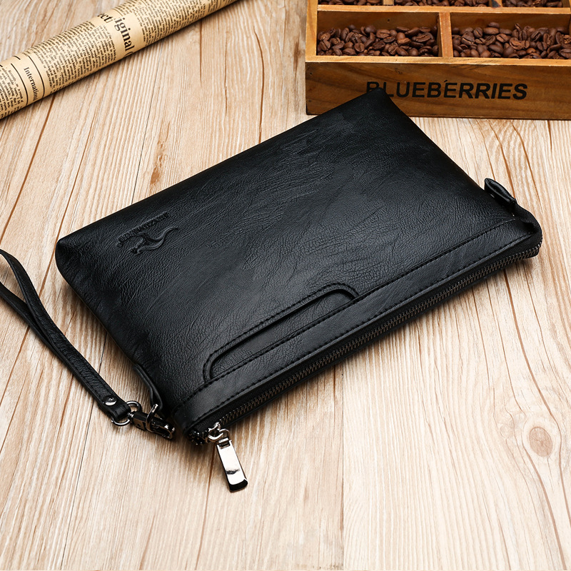 Travel Accessories Wallet - Tas Clutch Bisnis Berkualitas Tinggi PU,