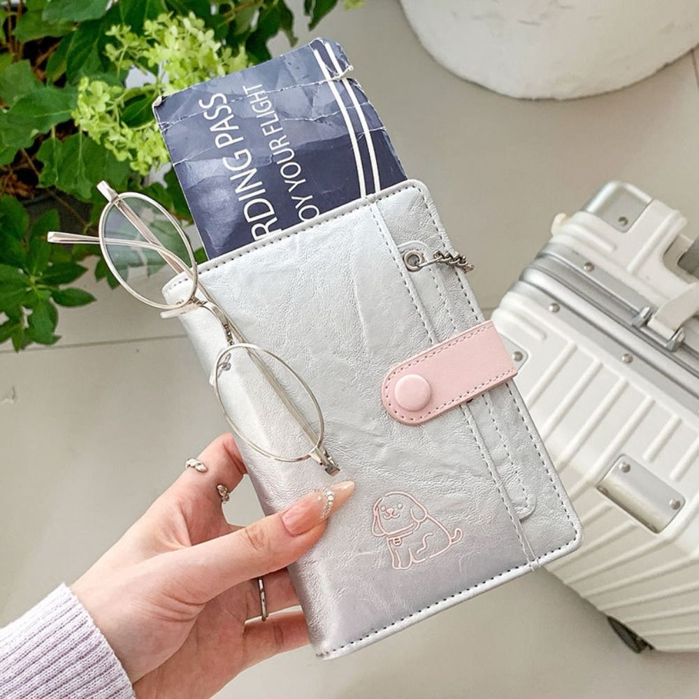 Travel Accessories Wallet - Tempat Kartu Tas Paspor PU Sampul