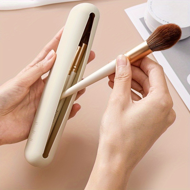 Travel Accessories Holder - Tas riasan wajah dompet kuas rias