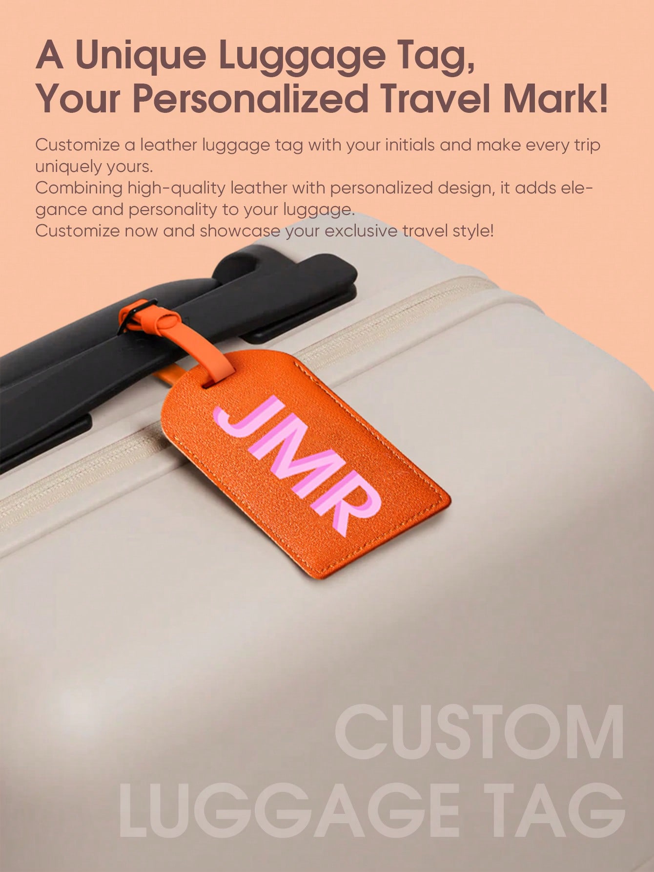 Tag Bagasi Inisial Pribadi Hur - Travel Packing Cube ulasan dan harga