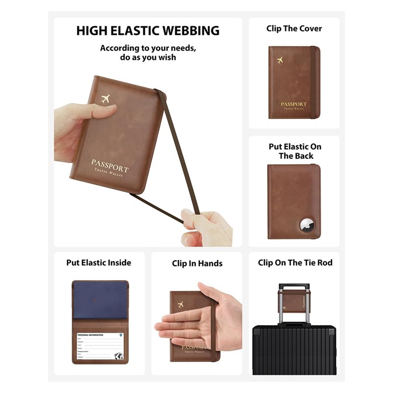 ABRT-Pemegang Paspor Dengan Pe - Travel Accessories Wallet ulasan dan harga