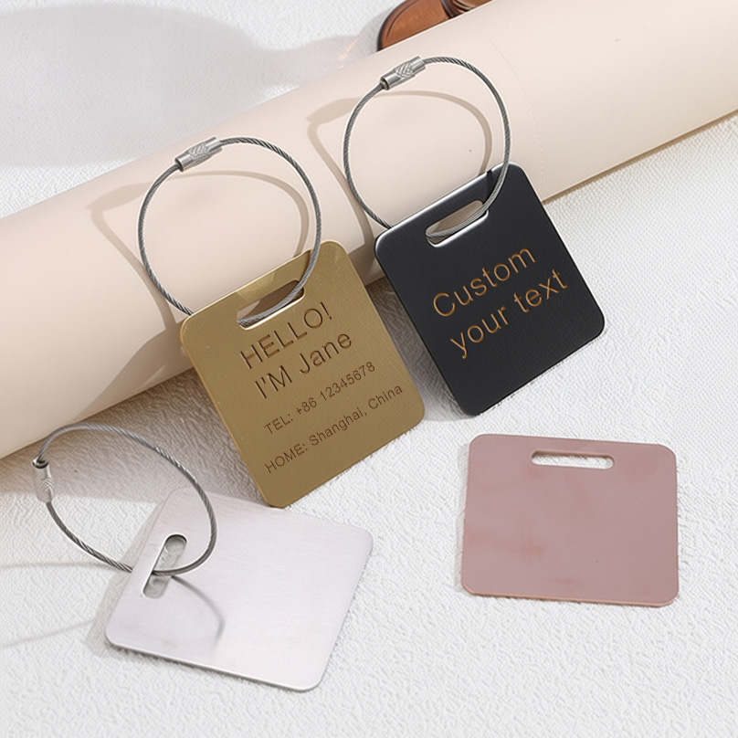 Label Bagasi Nama Kustom Label - Travel Accessories Organizer ulasan dan harga