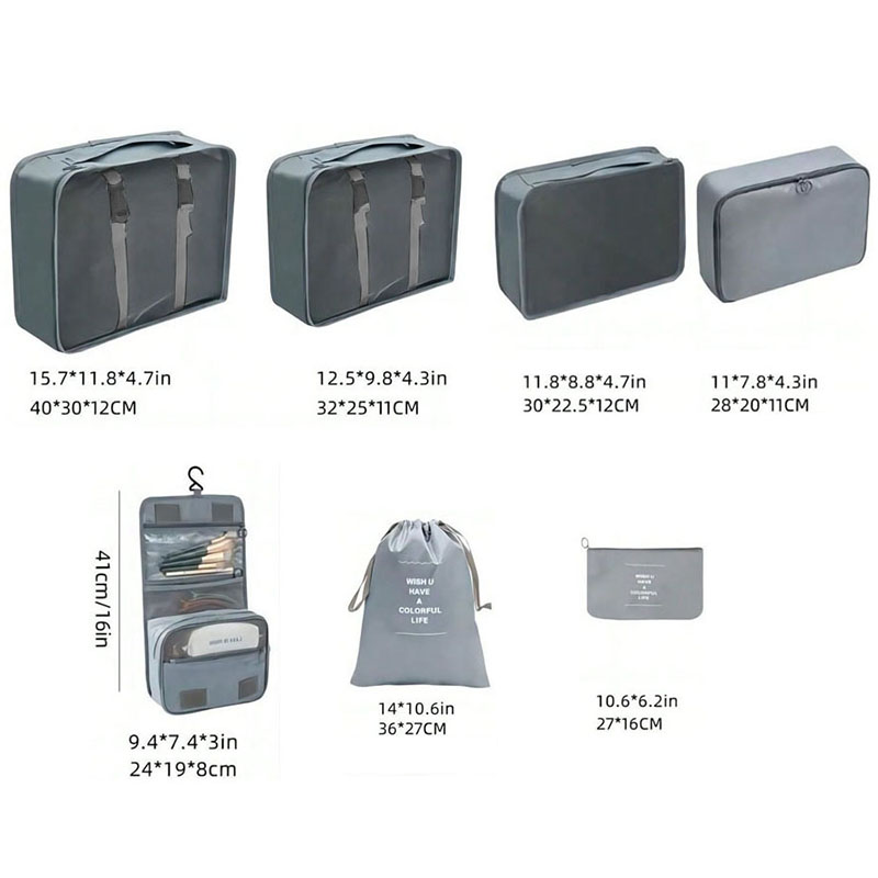 Set Penyimpanan Perjalanan Mul - Travel Packing Cube ulasan dan harga