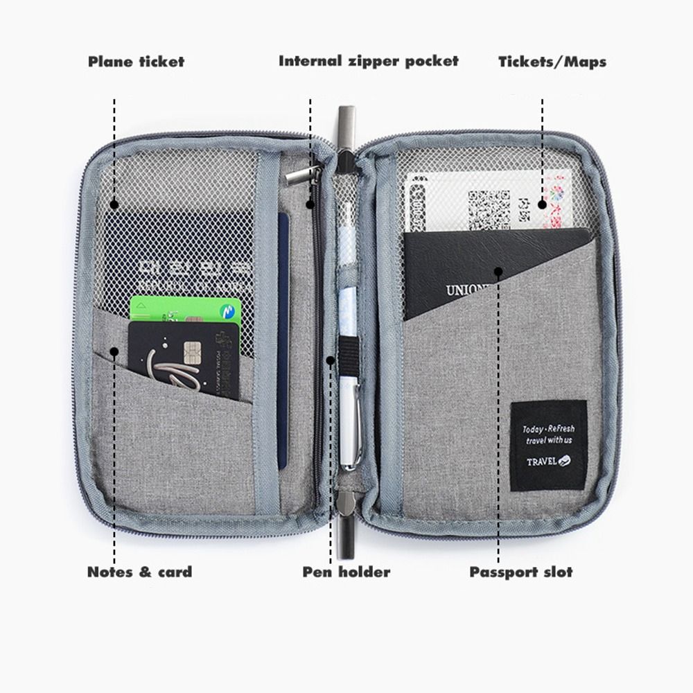 Aksesori Perjalanan Dompet Per - Travel Accessories Wallet ulasan dan harga