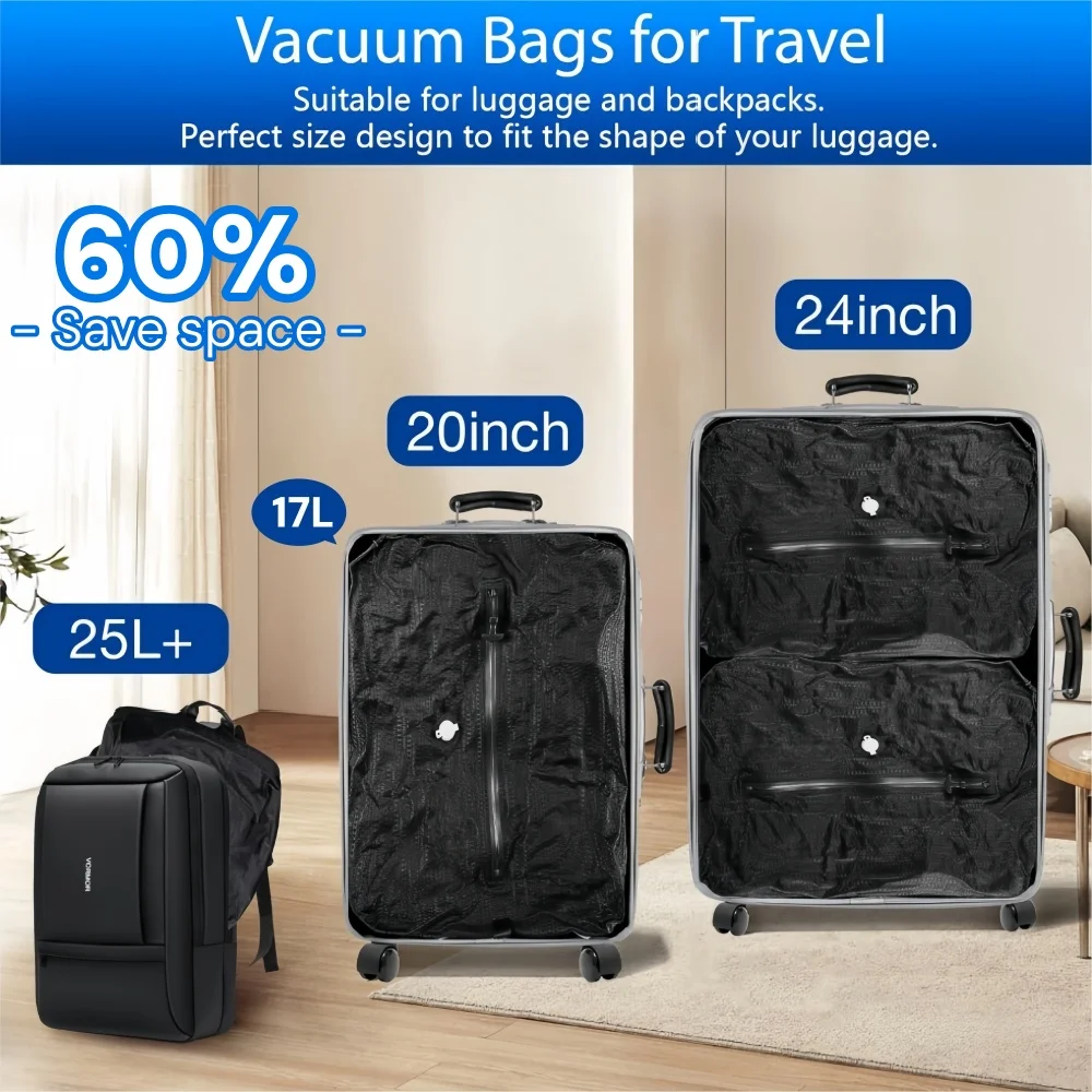 Tas Penyimpanan Vakum Perlengk - Travel Packing Cube ulasan dan harga