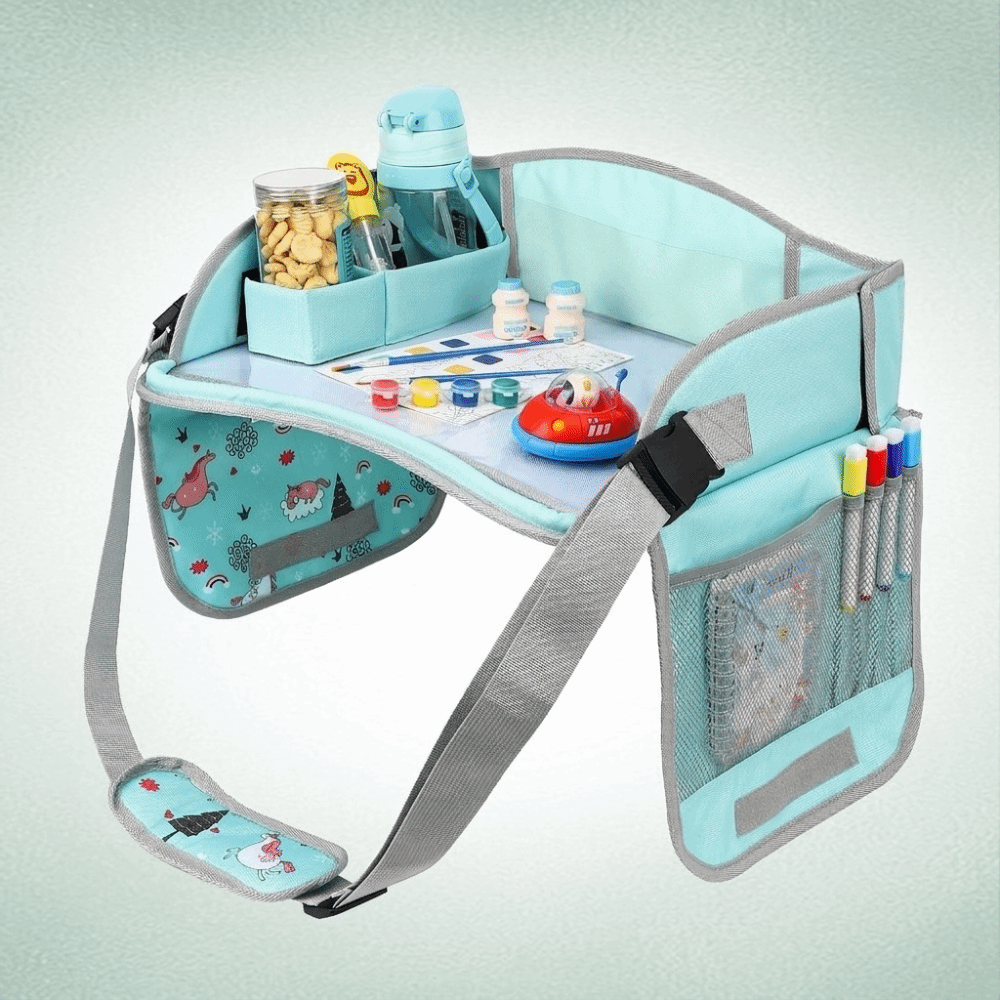 Meja Tulis Portabel untuk Kurs - Car Seat Travel Bag ulasan dan harga