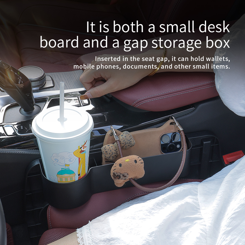 Meja Nampan Setir Mobil 2-IN-1 - Travel Accessories Holder ulasan dan harga