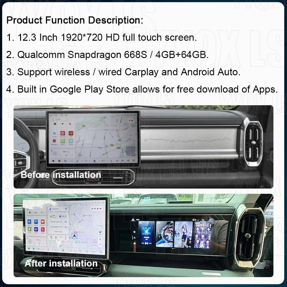 Layar Co-pilot 12,3 inci Untuk - Travel Accessories India ulasan dan harga