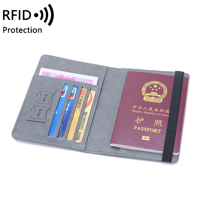 Tempat Paspor Kulit PU Uniseks - Travel Accessories Wallet ulasan dan harga