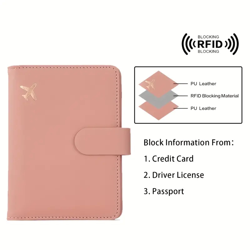 Tempat Paspor Kulit Tahan Air  - Travel Accessories Plane ulasan dan harga