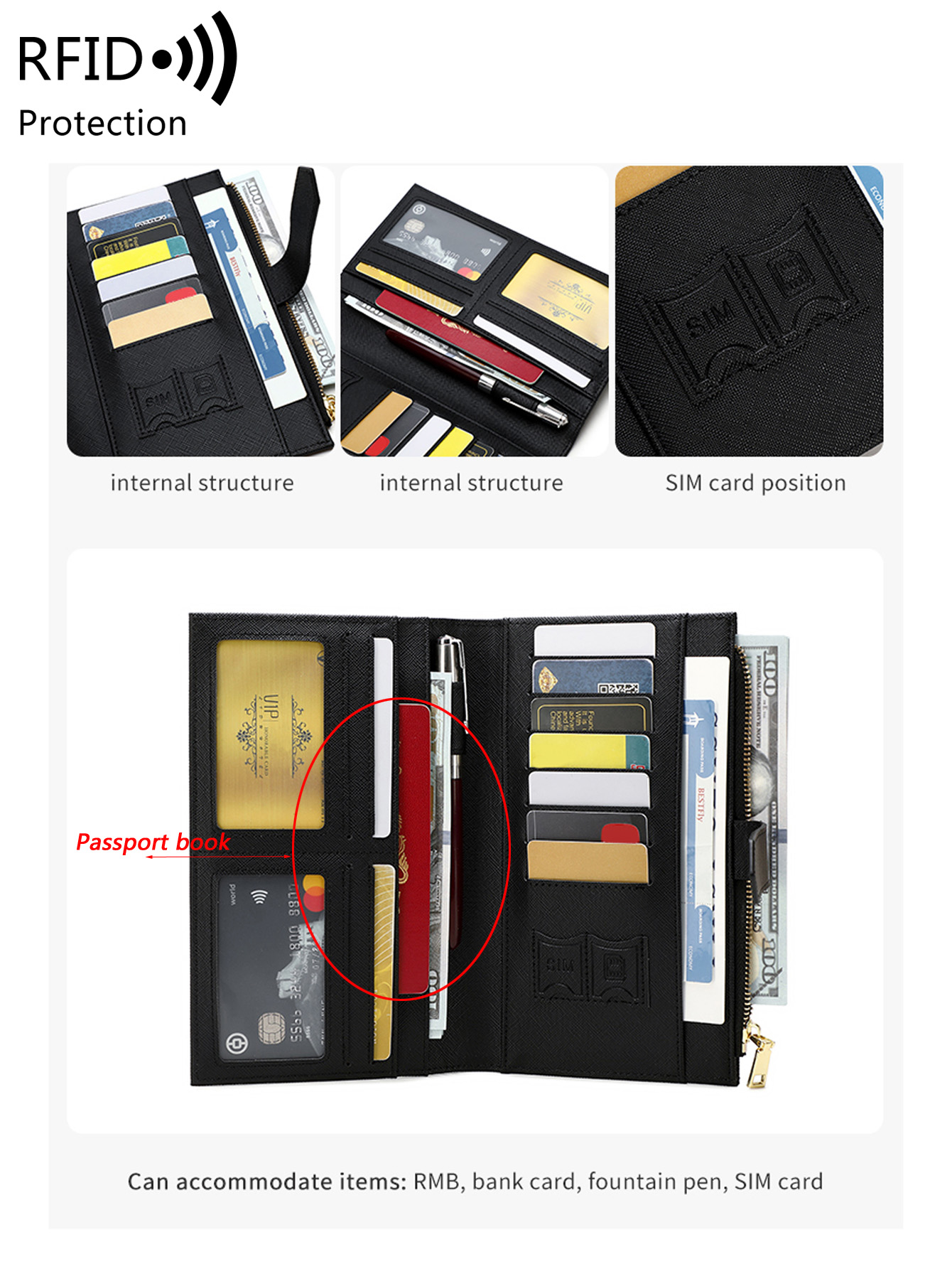 Sampul Paspor Perjalanan RFID  - Travel Accessories Plane ulasan dan harga