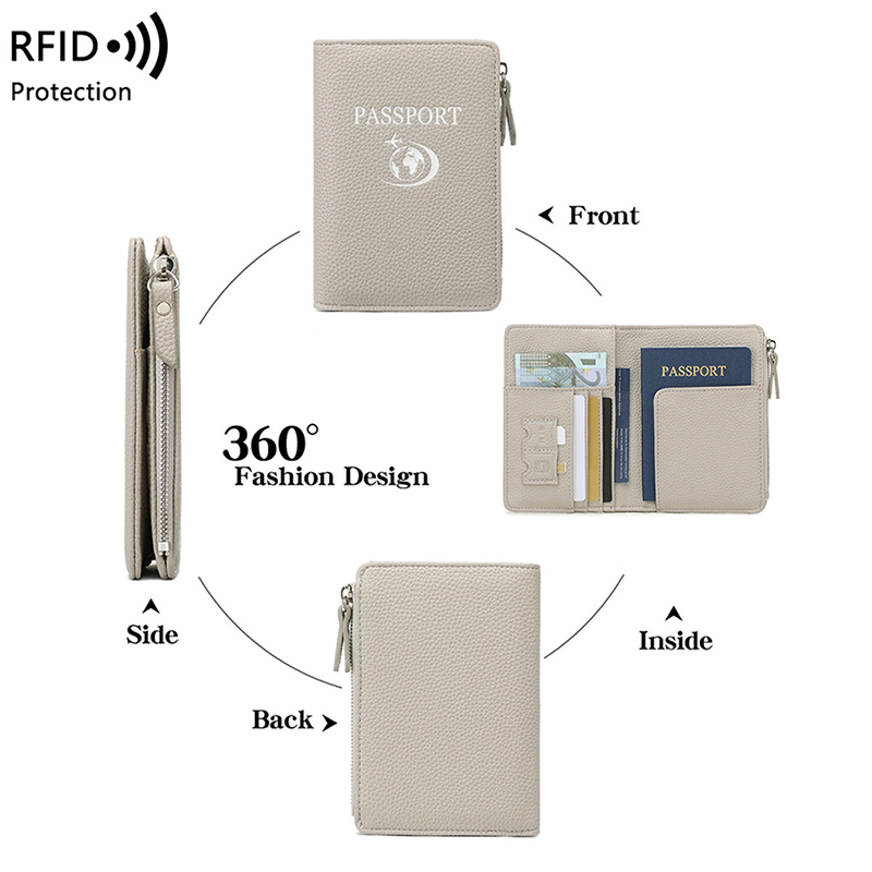 Dompet Paspor Wanita RFID Kuli - Travel Accessories Wallet ulasan dan harga