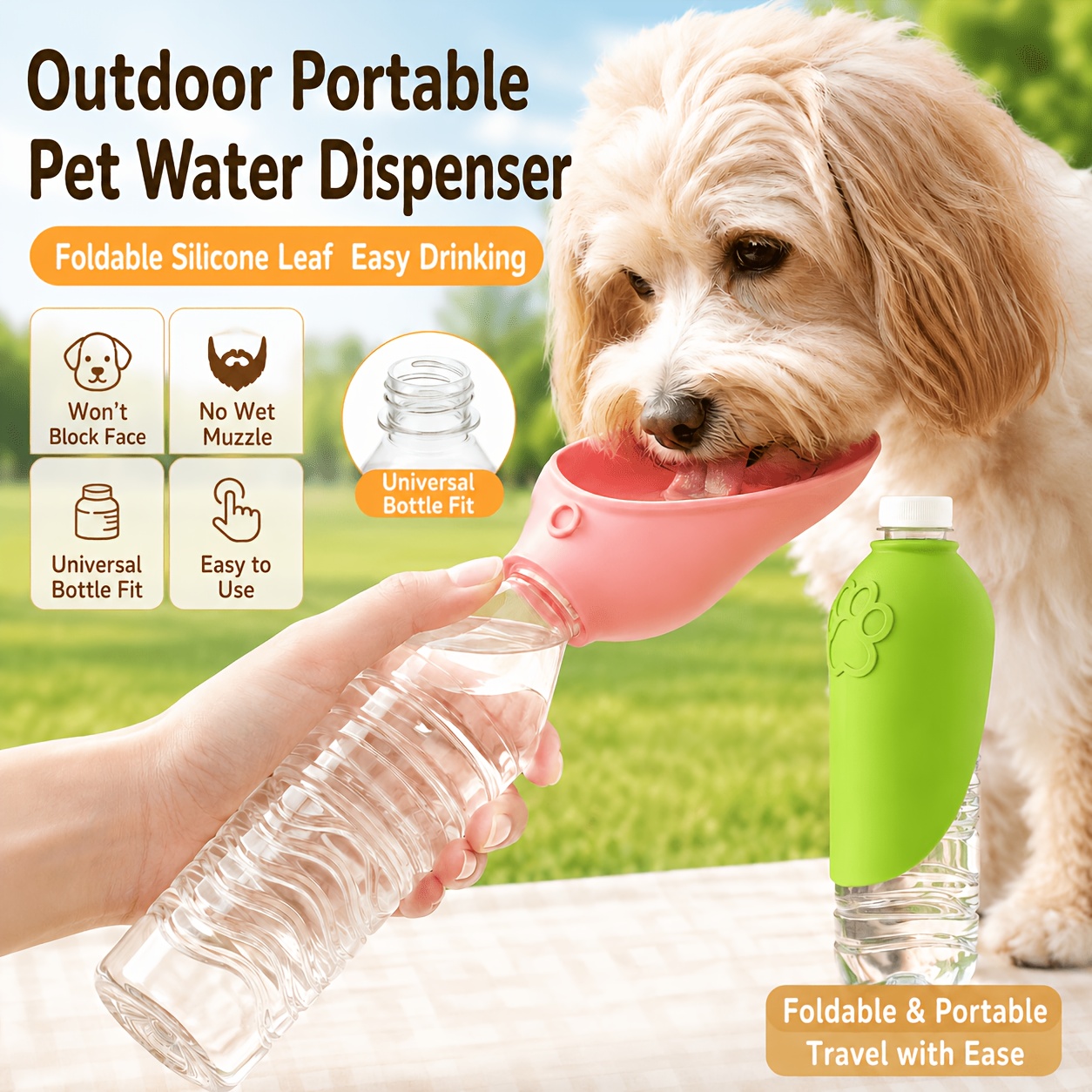 Dispenser Minum Anjing Portabe - Travel Accessories Dog ulasan dan harga