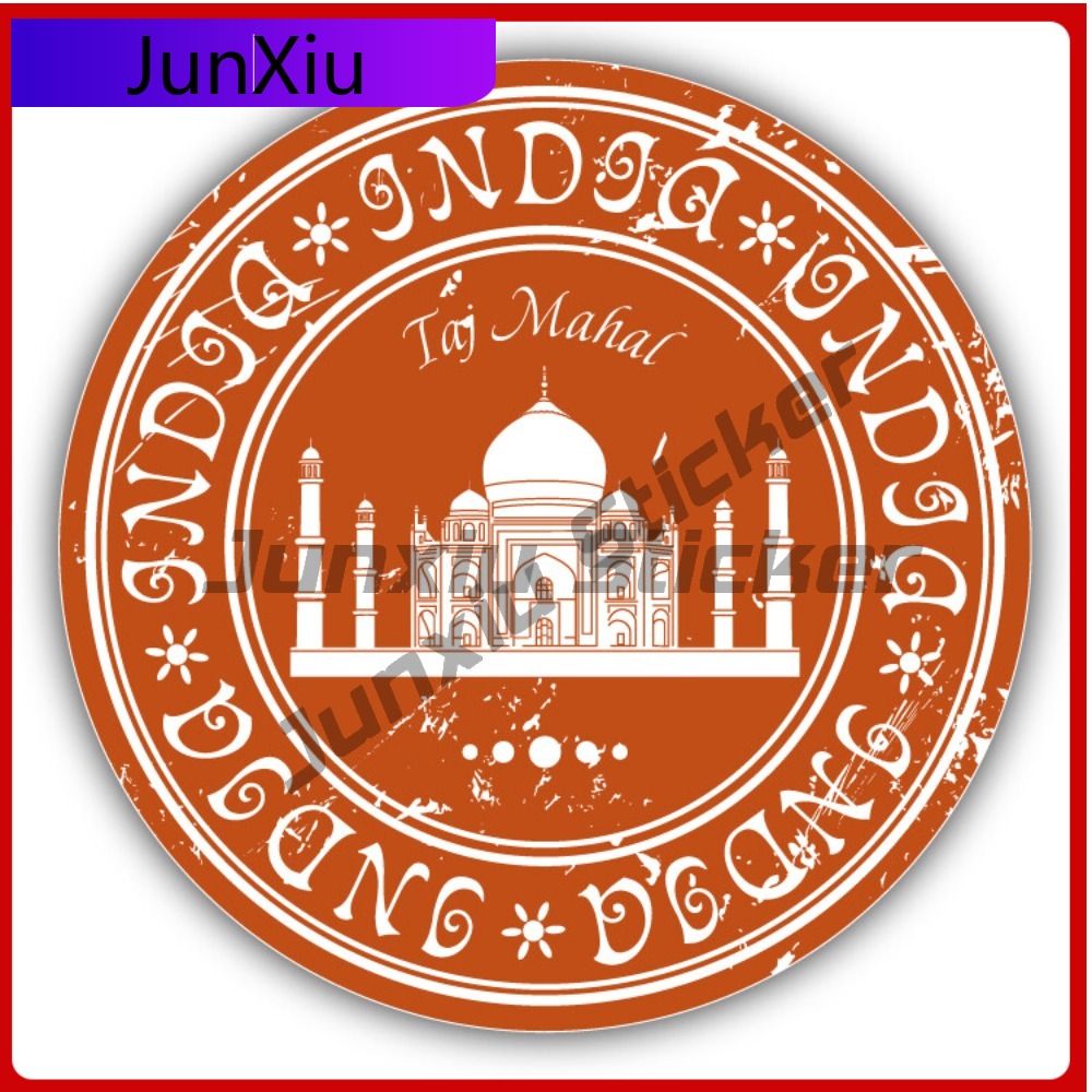 Stiker Mobil Taj Mahal City In - Travel Accessories India ulasan dan harga