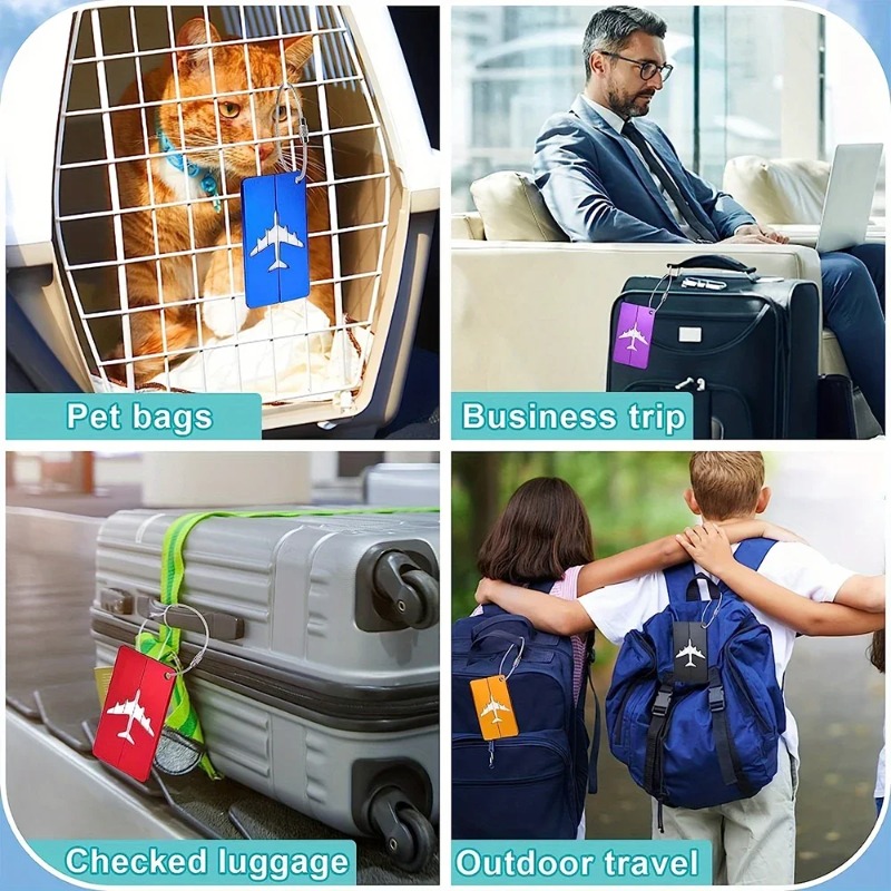 Tag Bagasi Perjalanan dari Pad - Travel Accessories Plane ulasan dan harga