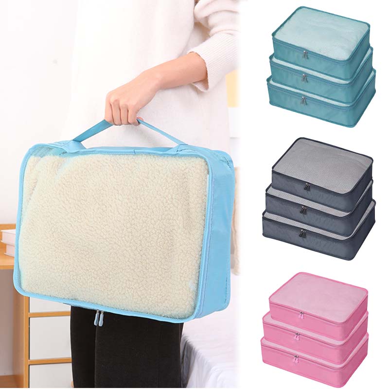 1/3 Buah Tas Penyimpanan Perja - Travel Packing Cube ulasan dan harga