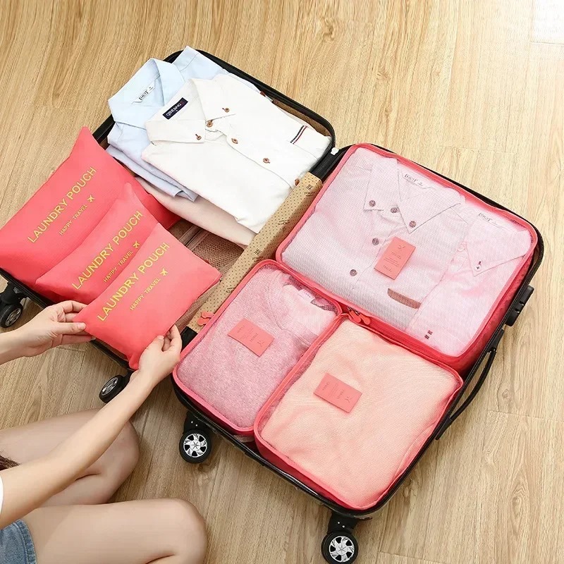 Set Tas Penyimpanan Perjalanan - Travel Packing Cube ulasan dan harga