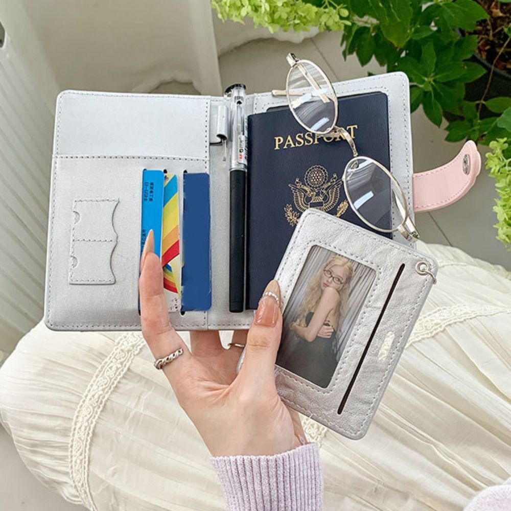 Tempat Kartu Tas Paspor PU Sam - Travel Accessories Wallet ulasan dan harga