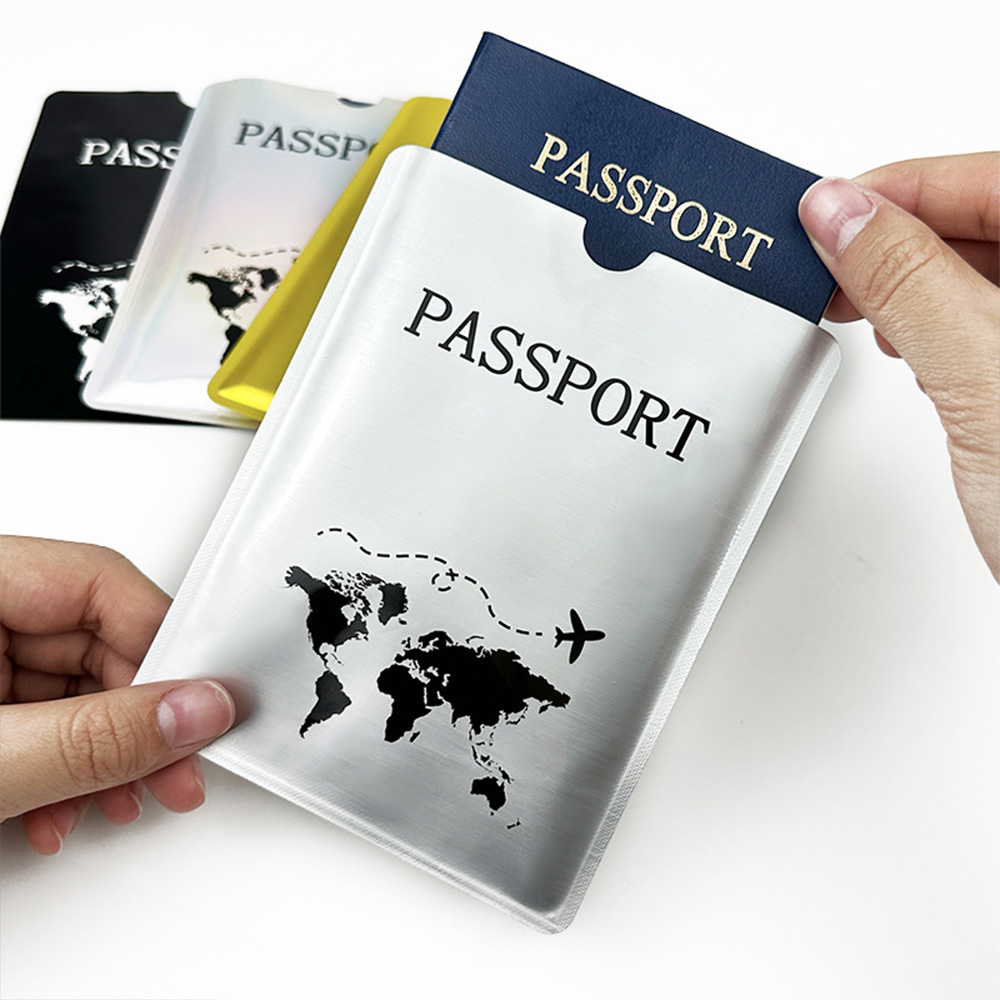 Casing Pelindung Paspor Alumin - Travel Accessories Plane ulasan dan harga