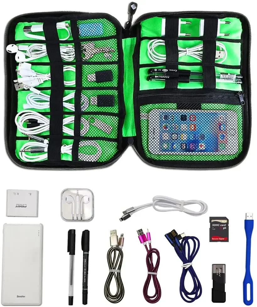 Tas Penyimpanan Pengatur Kabel - Travel Accessories Organizer ulasan dan harga